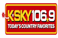K Sky Country logo red yellow and white