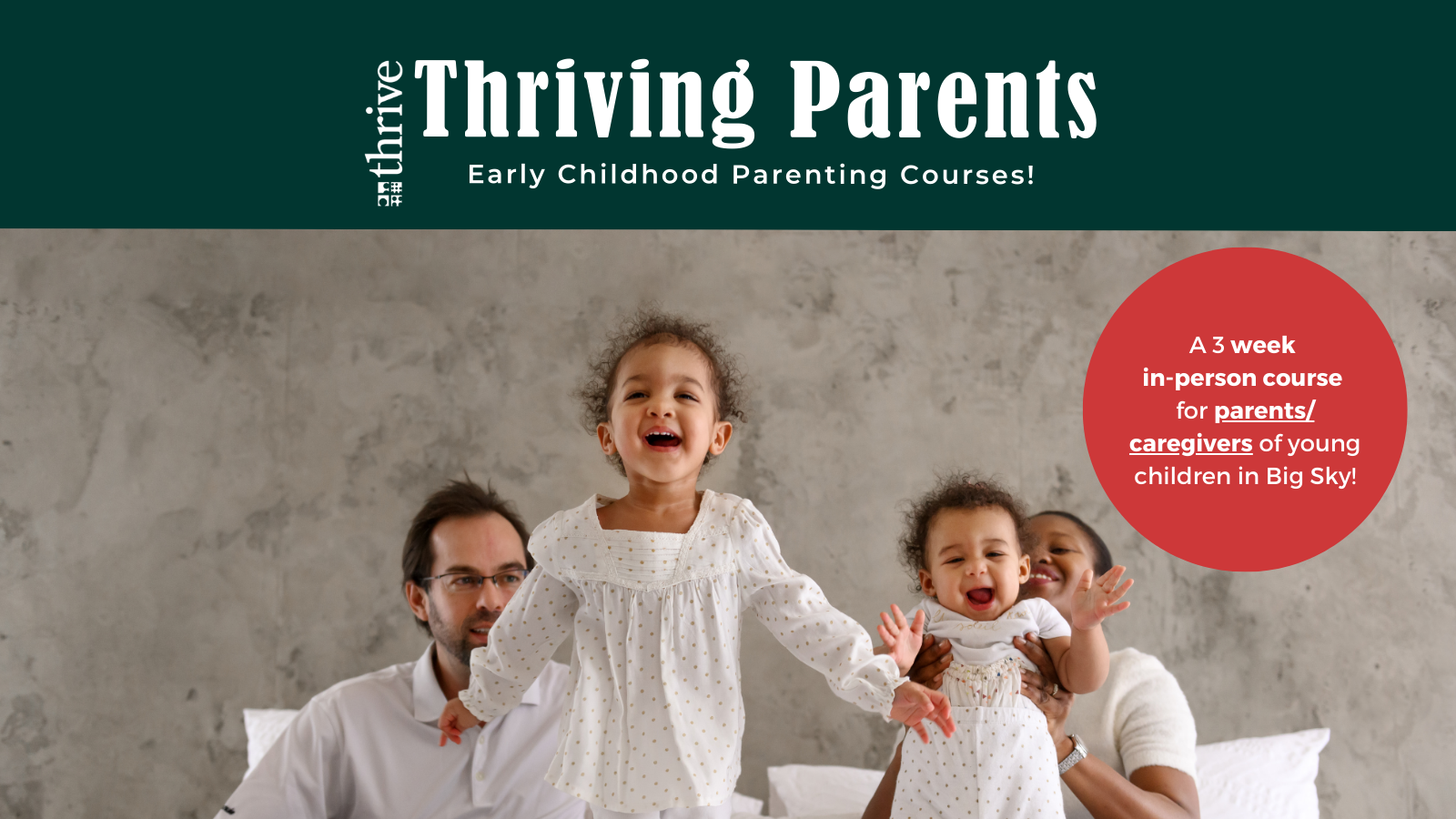 Thriving Parents: Early Childhood Parenting Courses