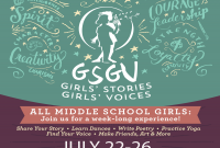 Girls' Stories, Girls' Voices Flyer